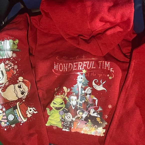 NWOT Nightmare before Christmas hoodie - Picture 1 of 2